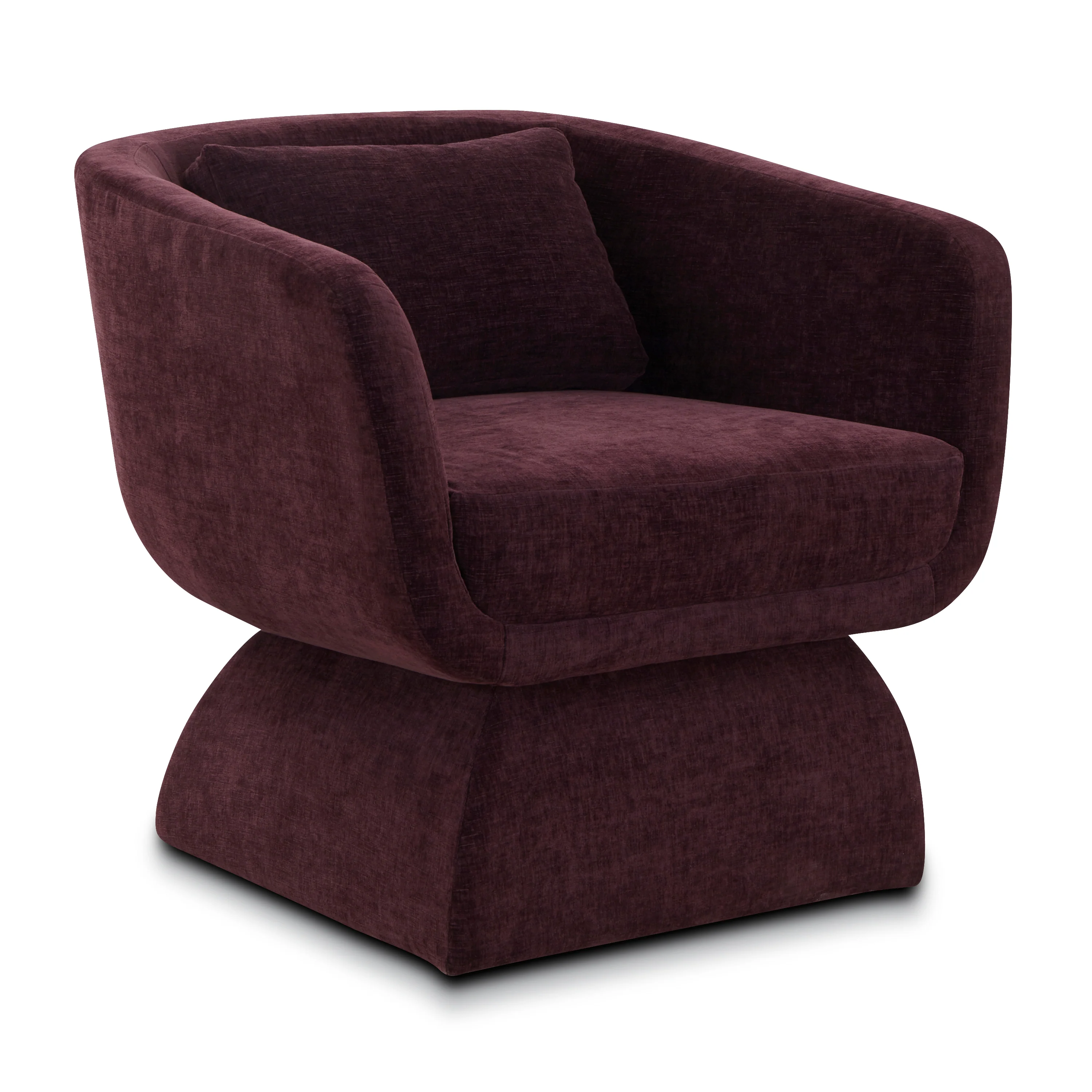Zeno Lounge Chair | Mello Plum - Image 5