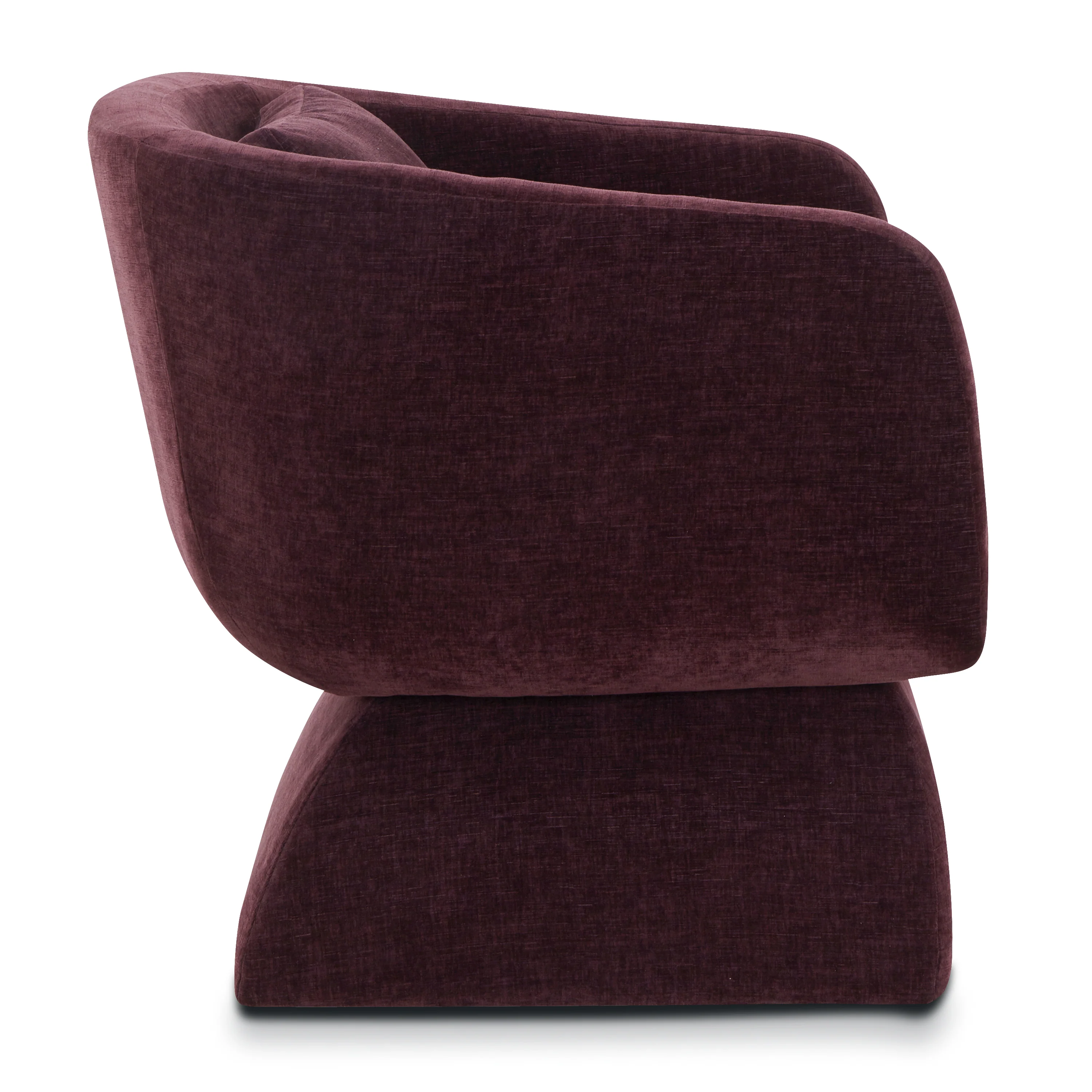 Zeno Lounge Chair | Mello Plum - Image 6