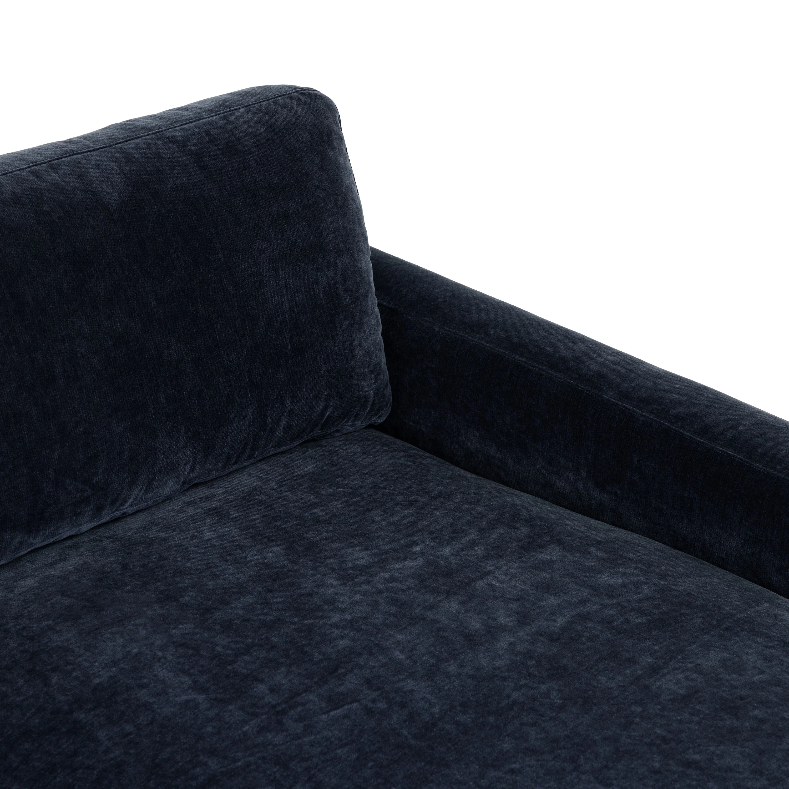 Zyon 105.5" Reversible Chaise Sectional | Mystic Blue - Image 12