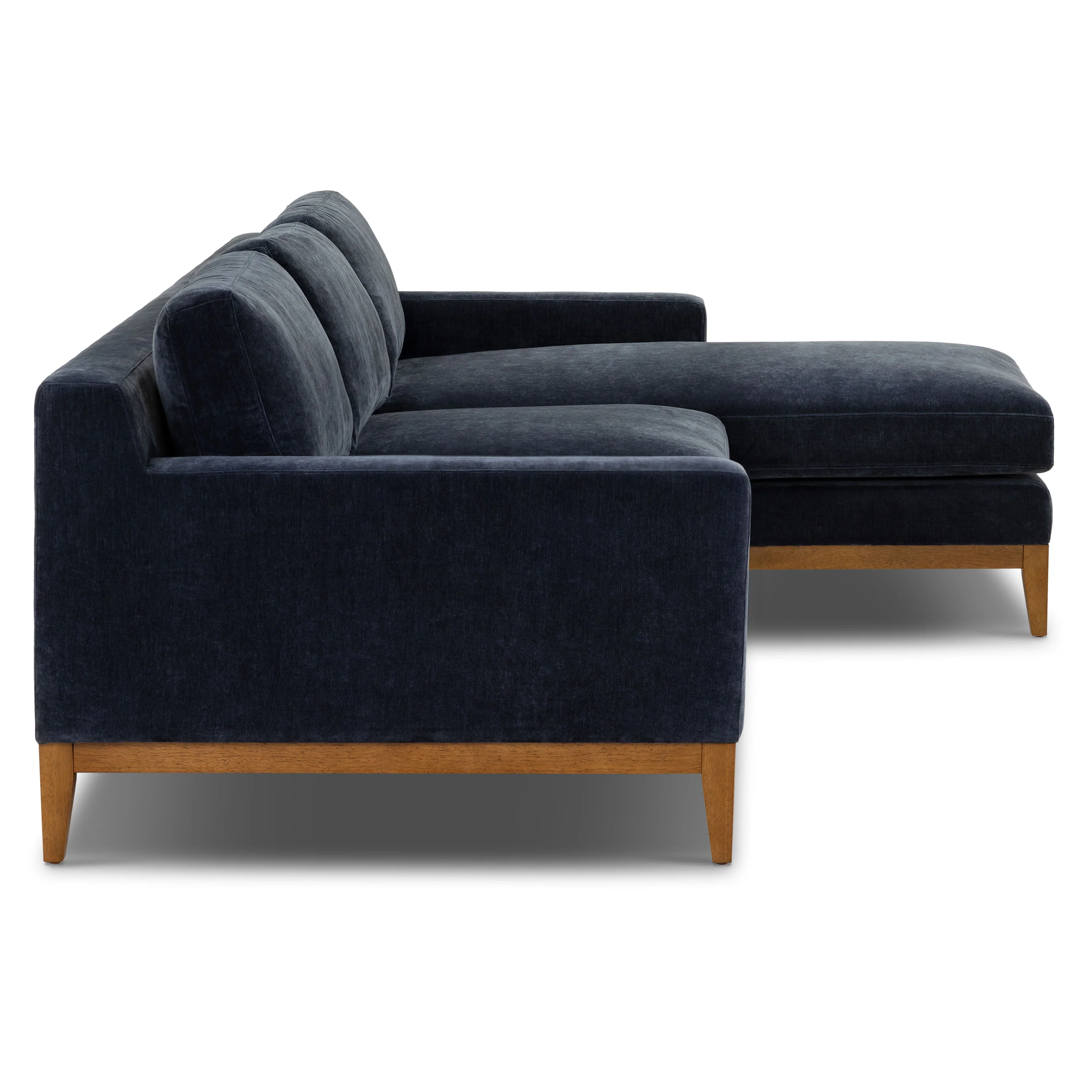 Zyon 105.5" Reversible Chaise Sectional | Mystic Blue - Image 5