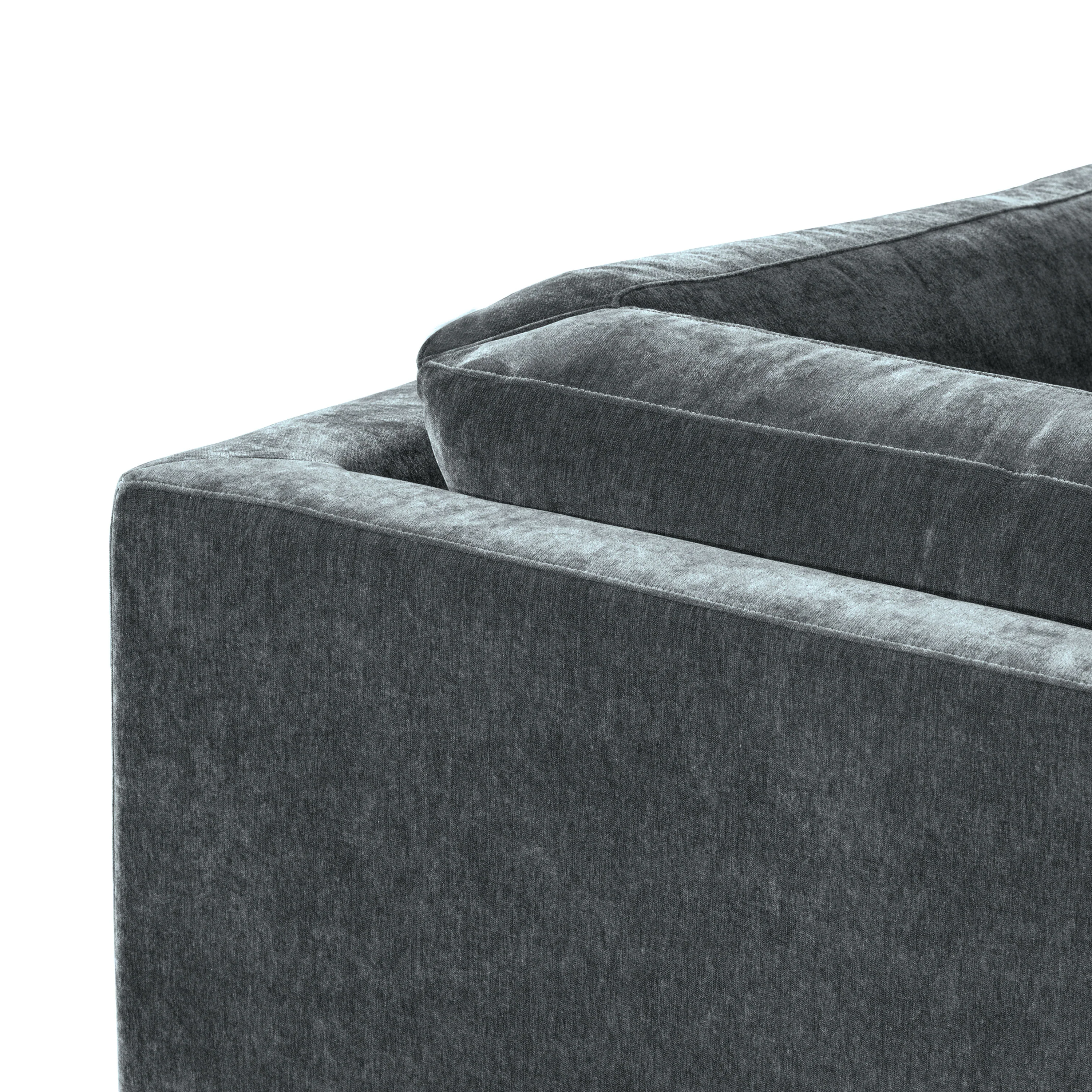 Zyon 116" Corner Sectional | Boreal Blue - Image 13