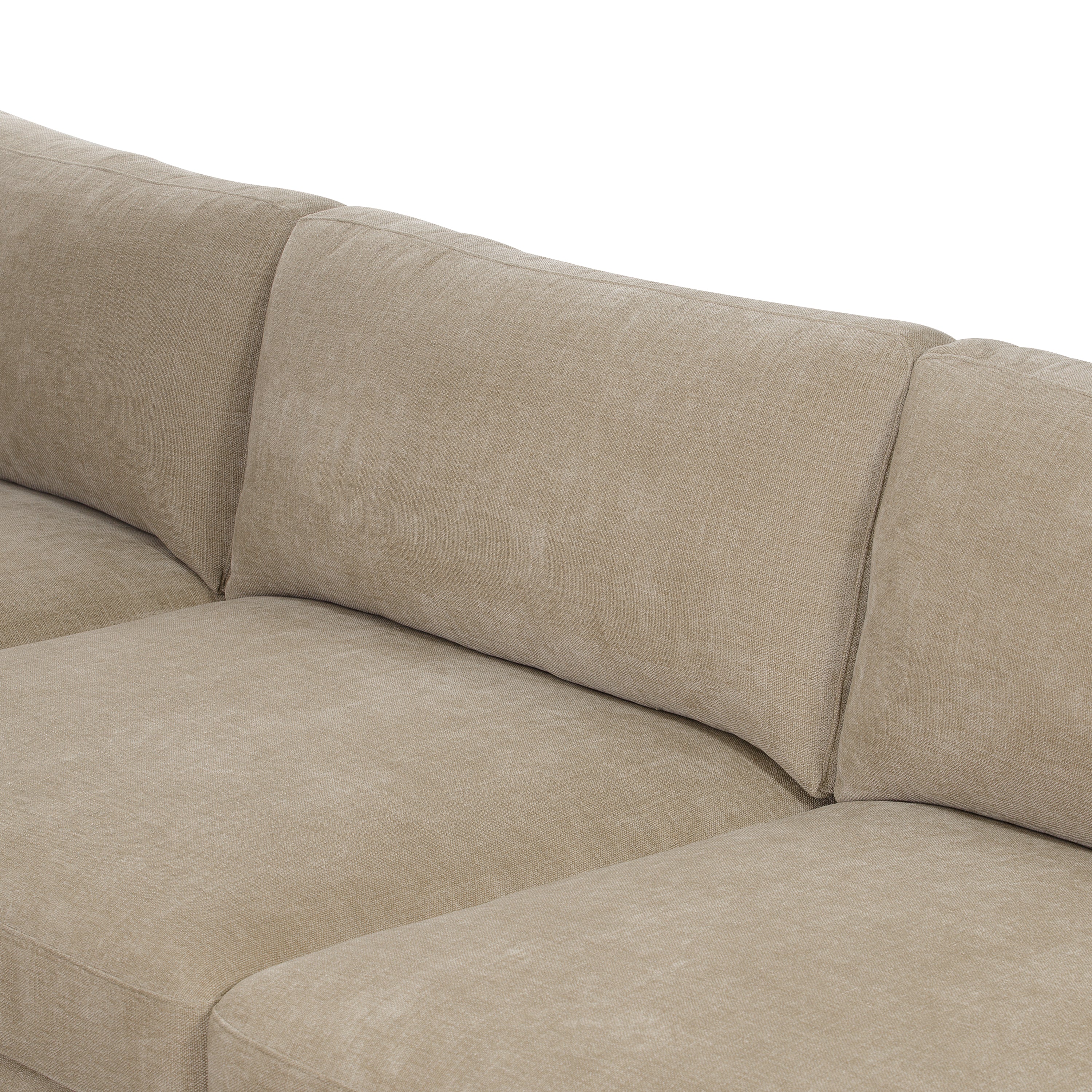 Zyon 116" Corner Sectional | Canvas Brown - Image 12