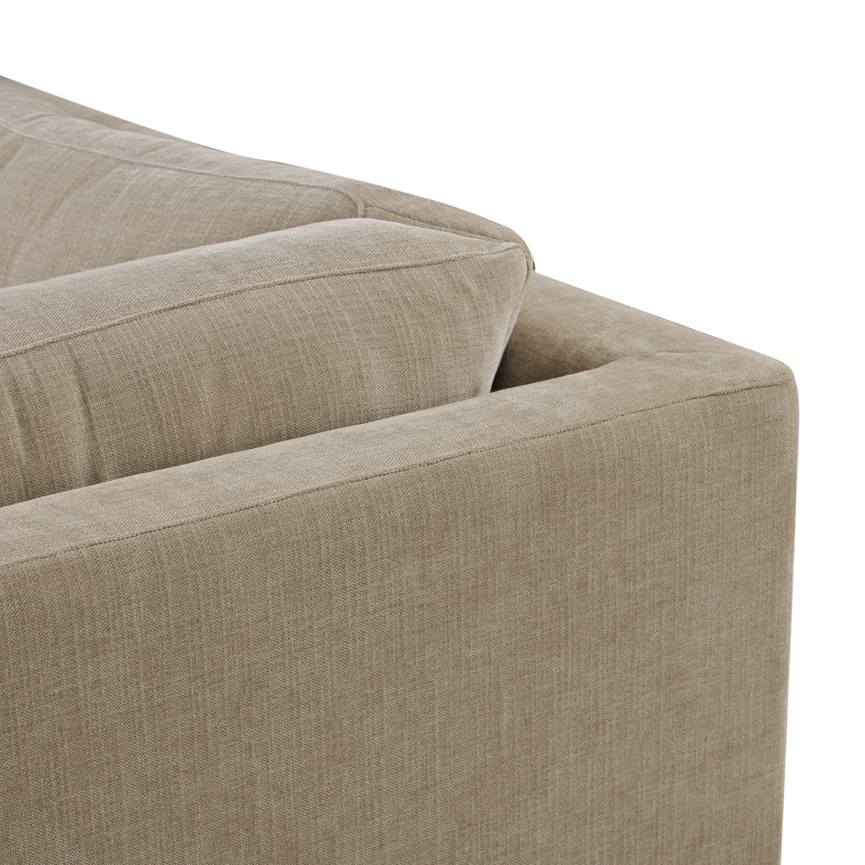 Zyon 116" Corner Sectional | Canvas Brown - Image 14