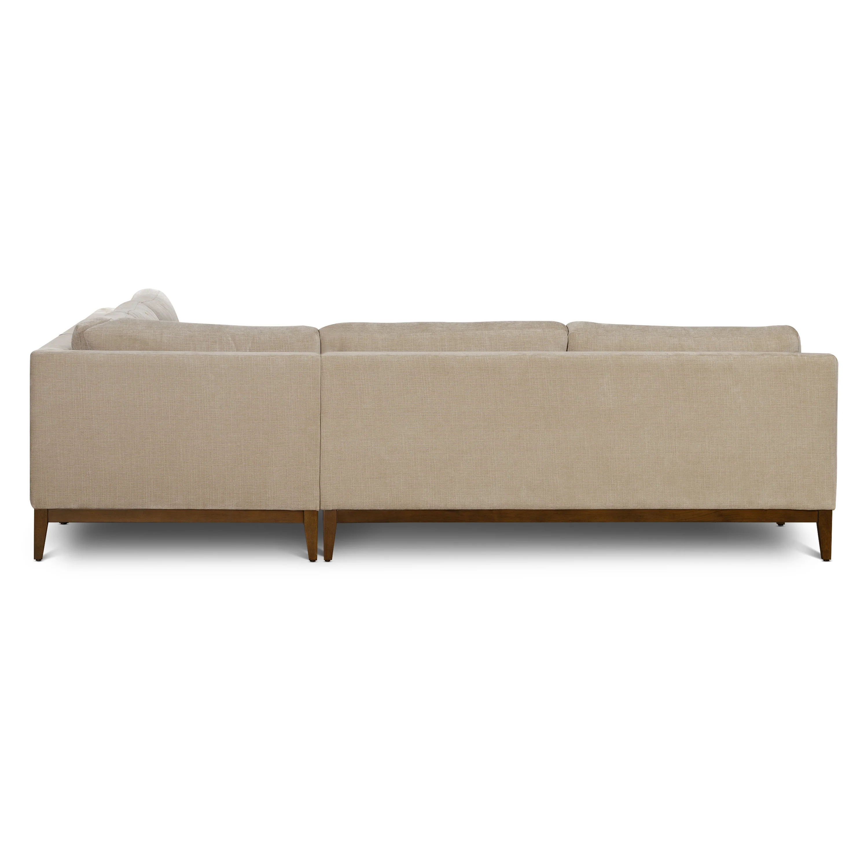 Zyon 116" Corner Sectional | Canvas Brown - Image 7