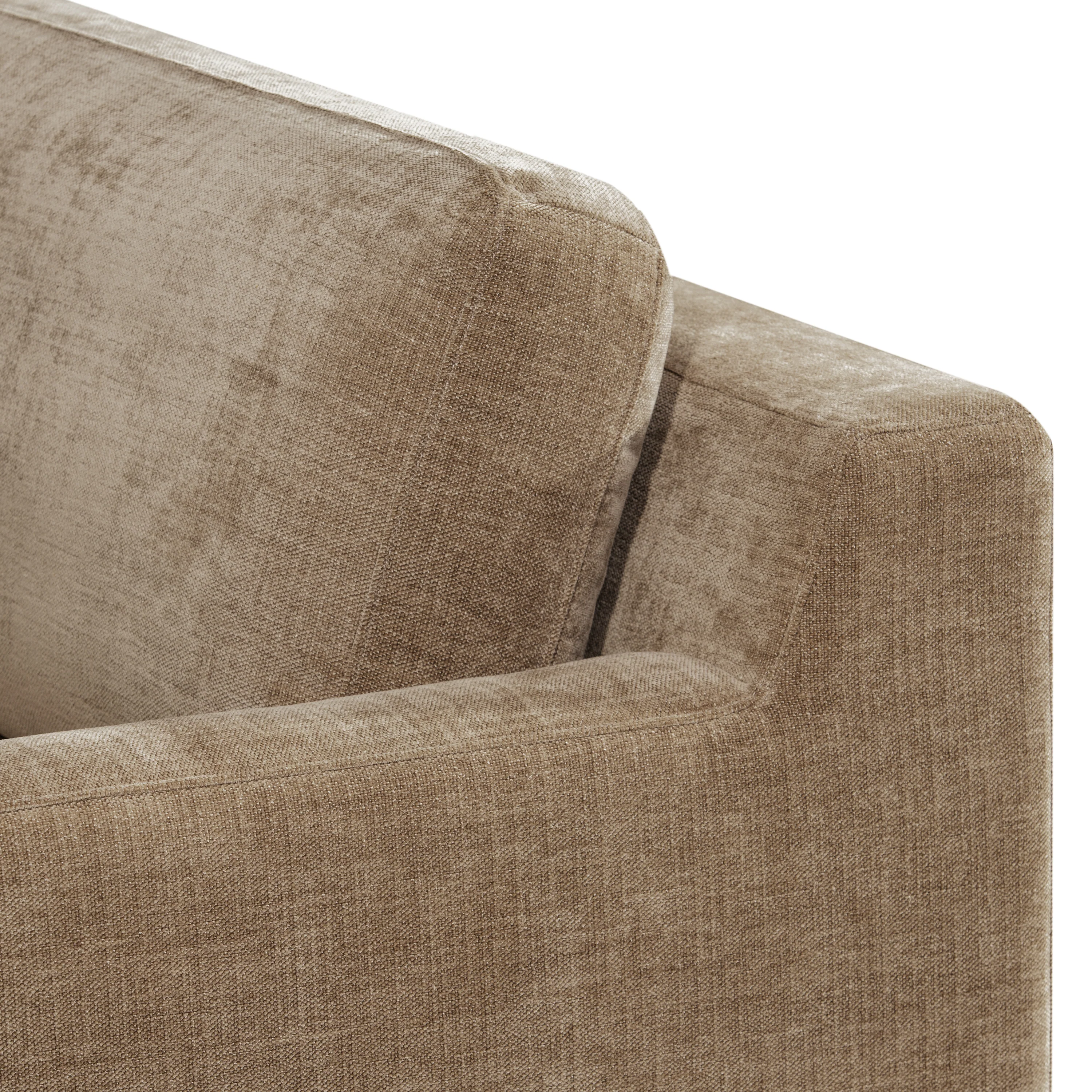 Zyon 116" Corner Sectional | Clove Brown - Image 11