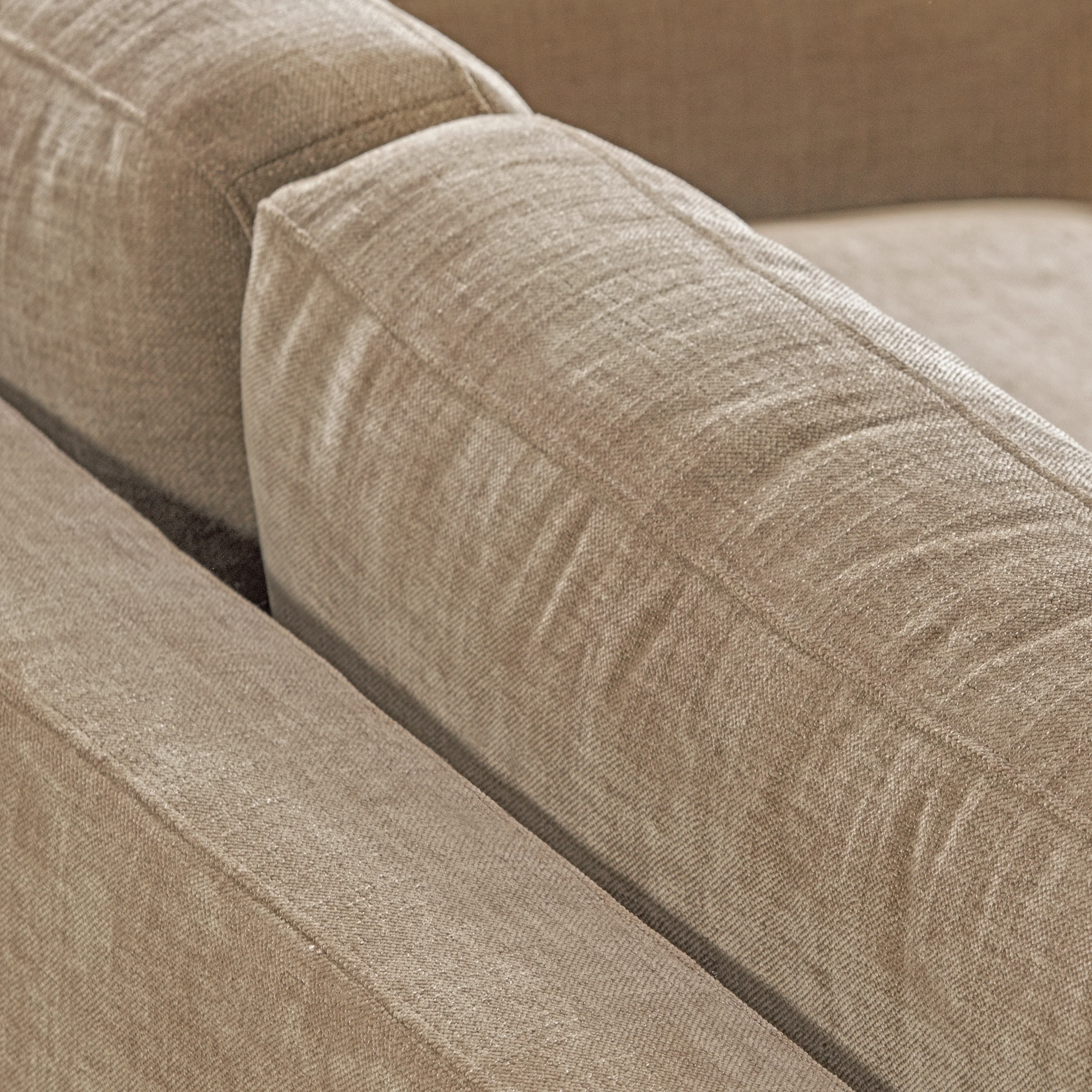Zyon 116" Corner Sectional | Clove Brown - Image 12