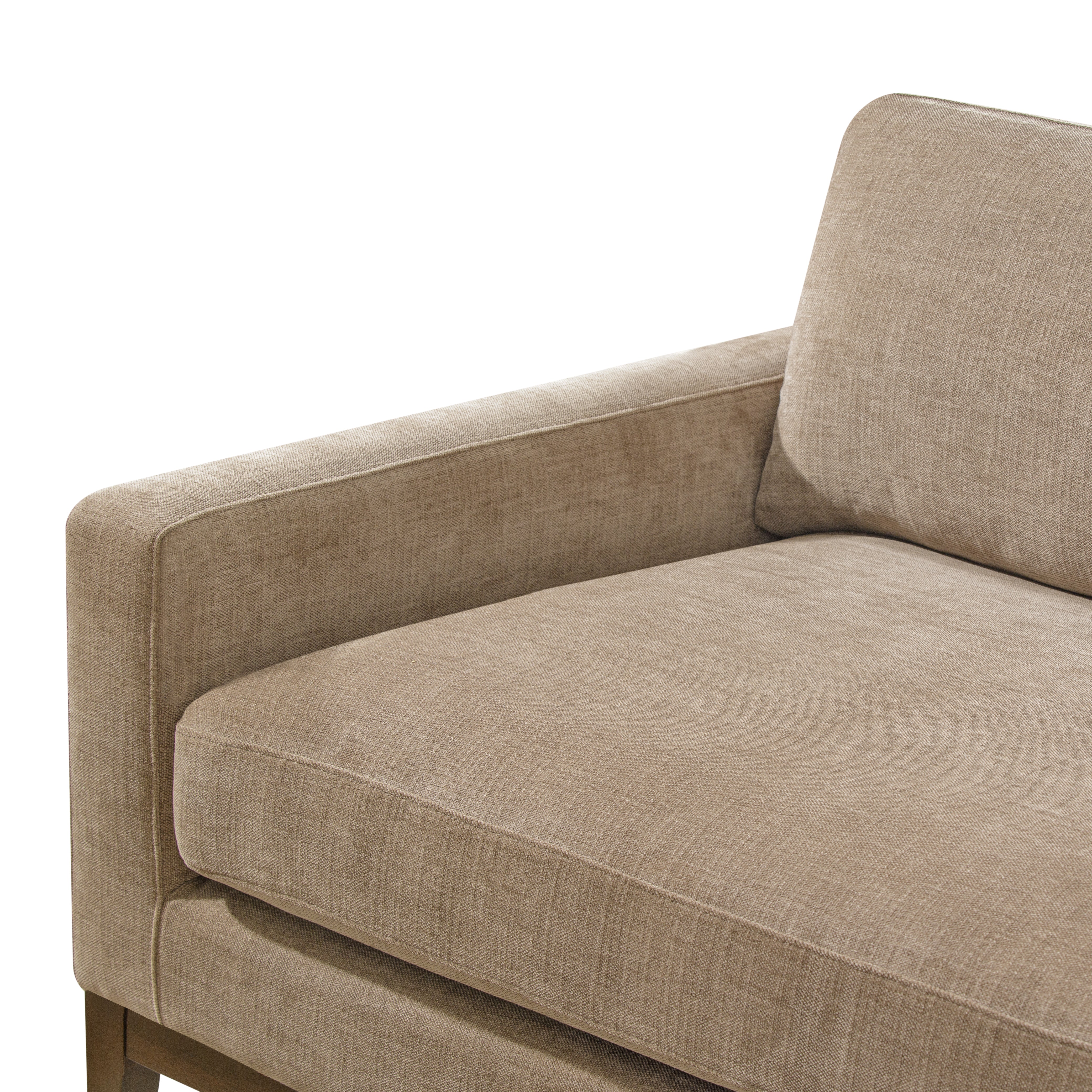 Zyon 116" Corner Sectional | Clove Brown - Image 7