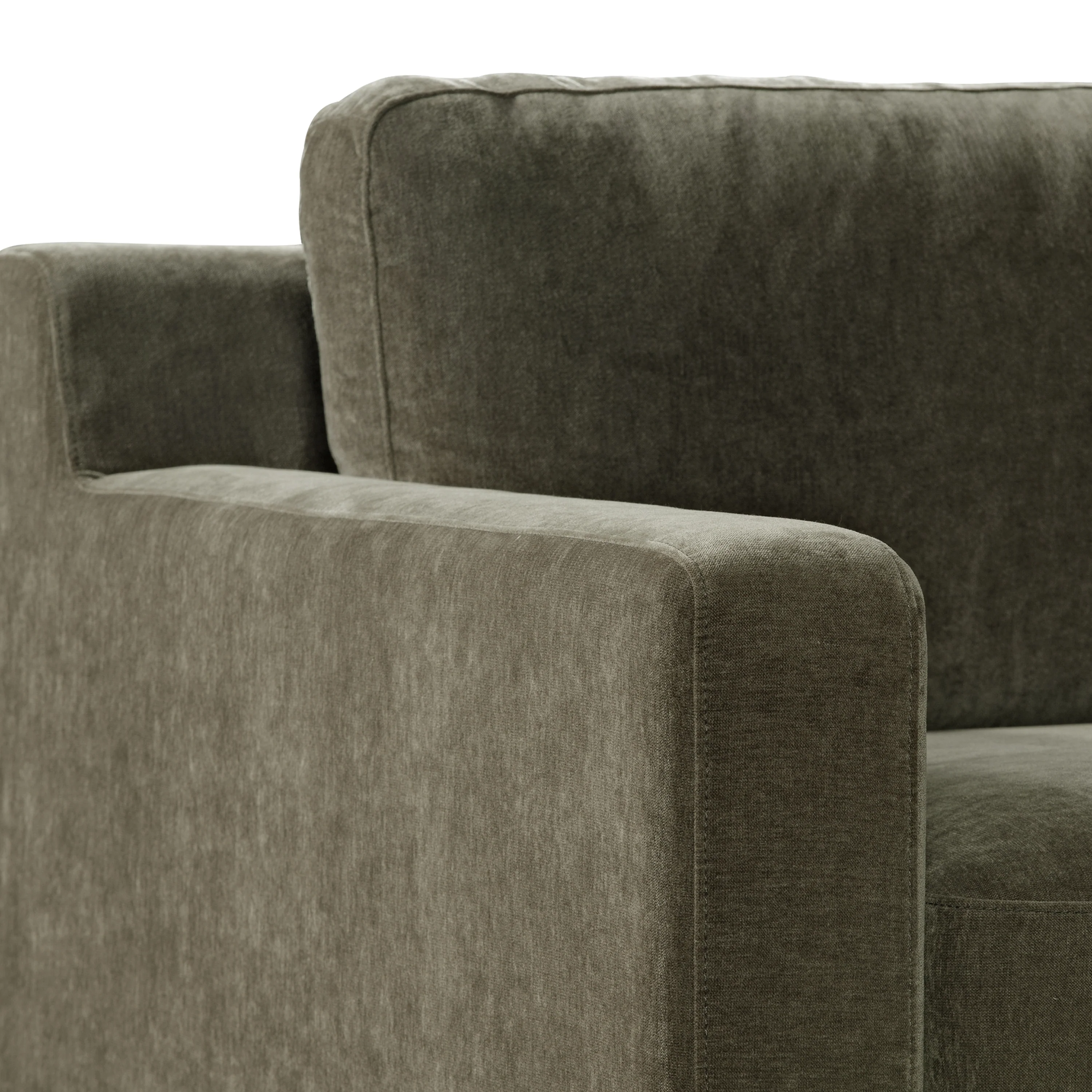 Zyon 116" Corner Sectional | Lume Green - Image 10
