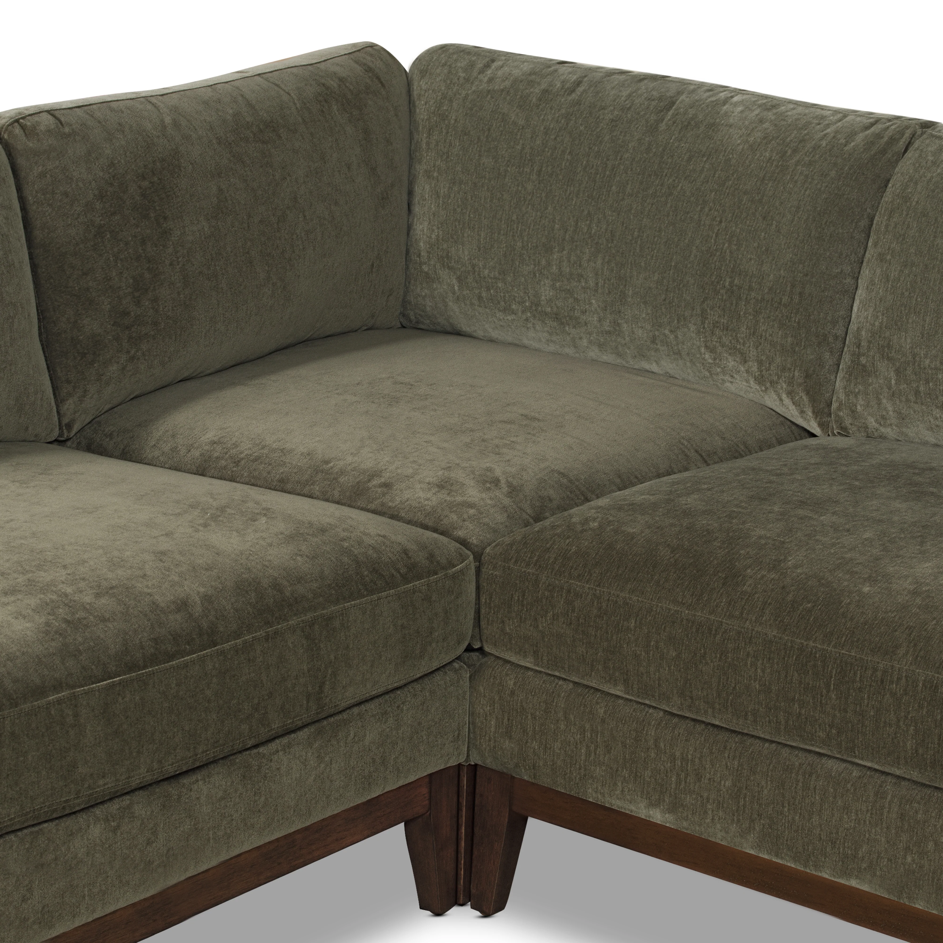 Zyon 116" Corner Sectional | Lume Green - Image 12