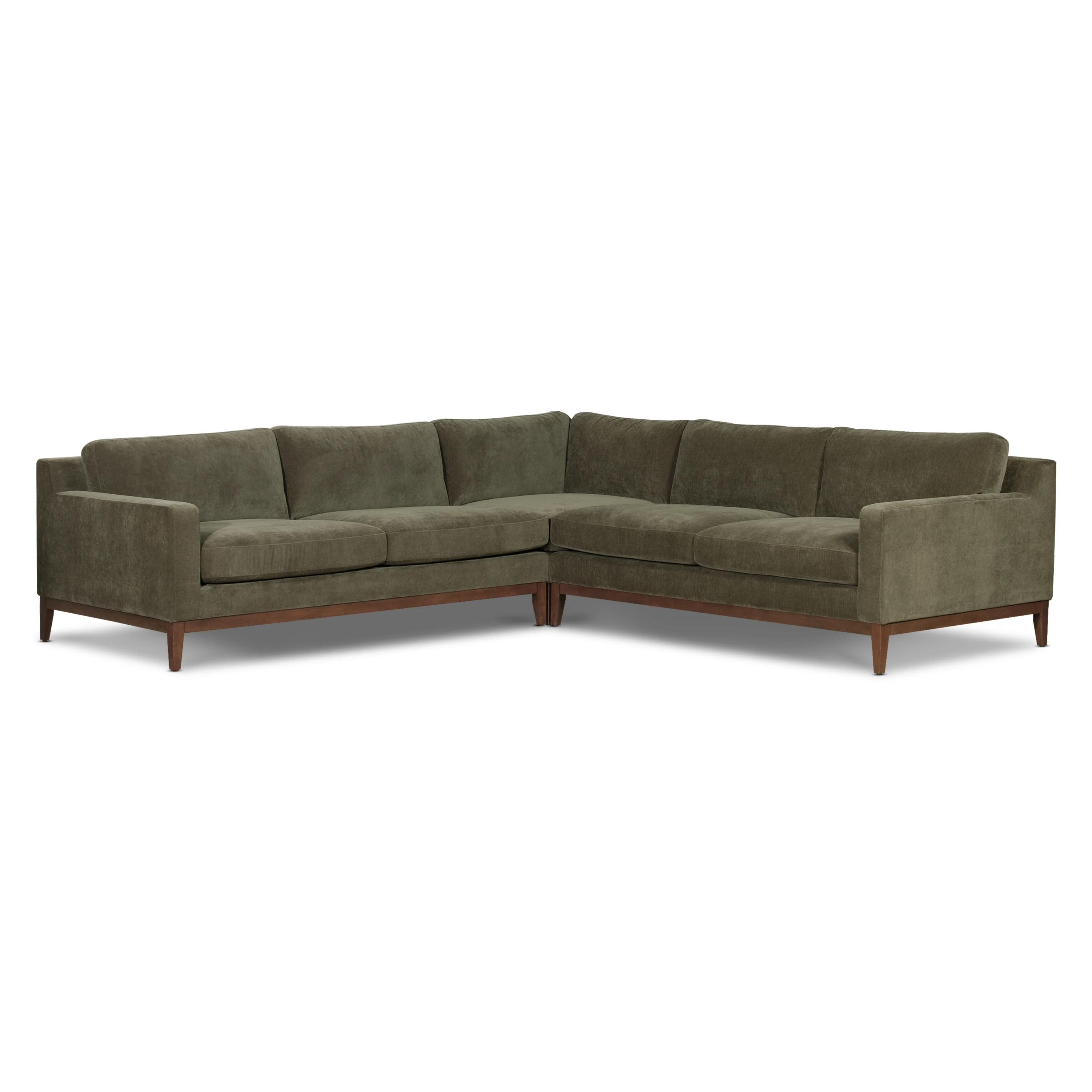 Zyon 116" Corner Sectional | Lume Green - Image 4
