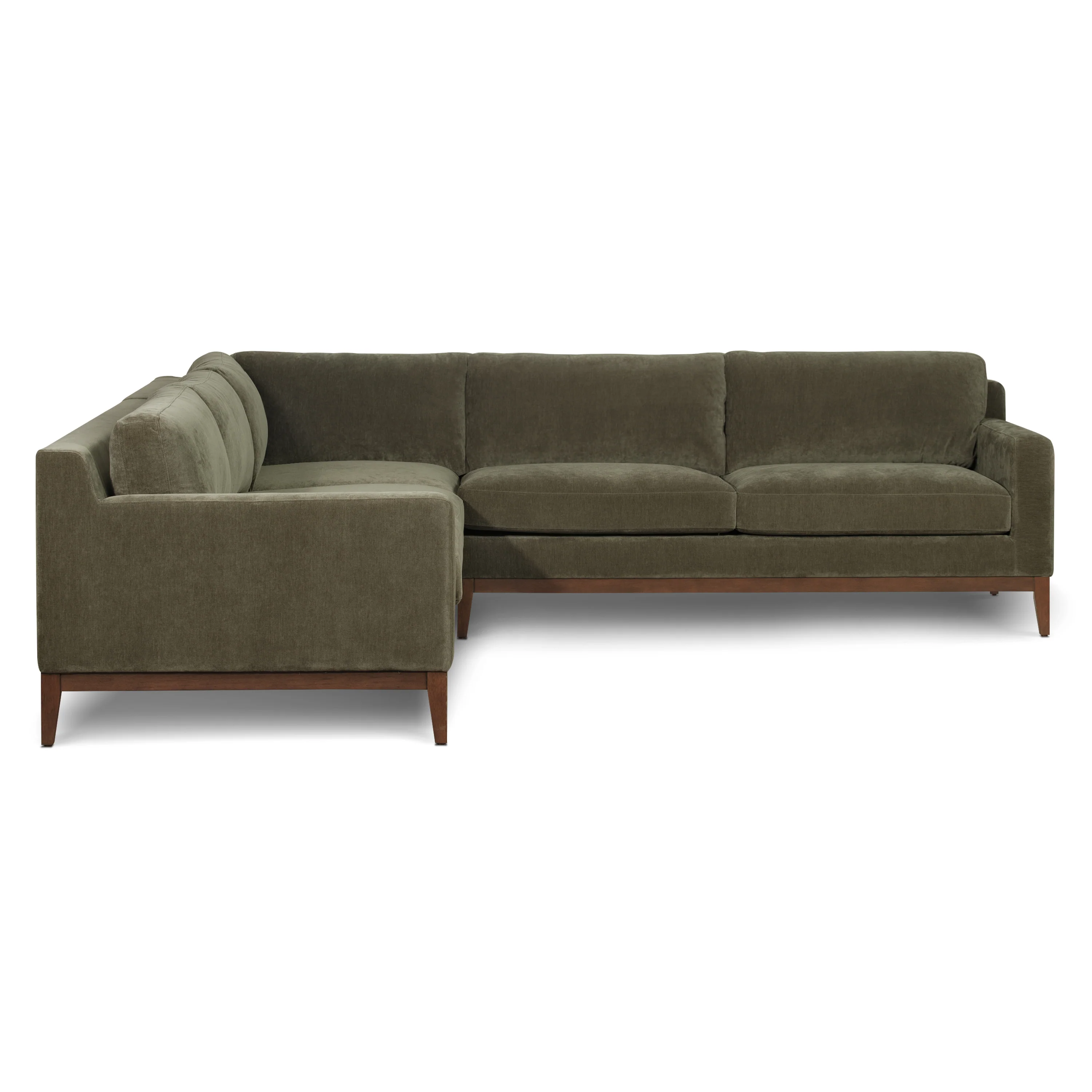 Zyon 116" Corner Sectional | Lume Green - Image 5