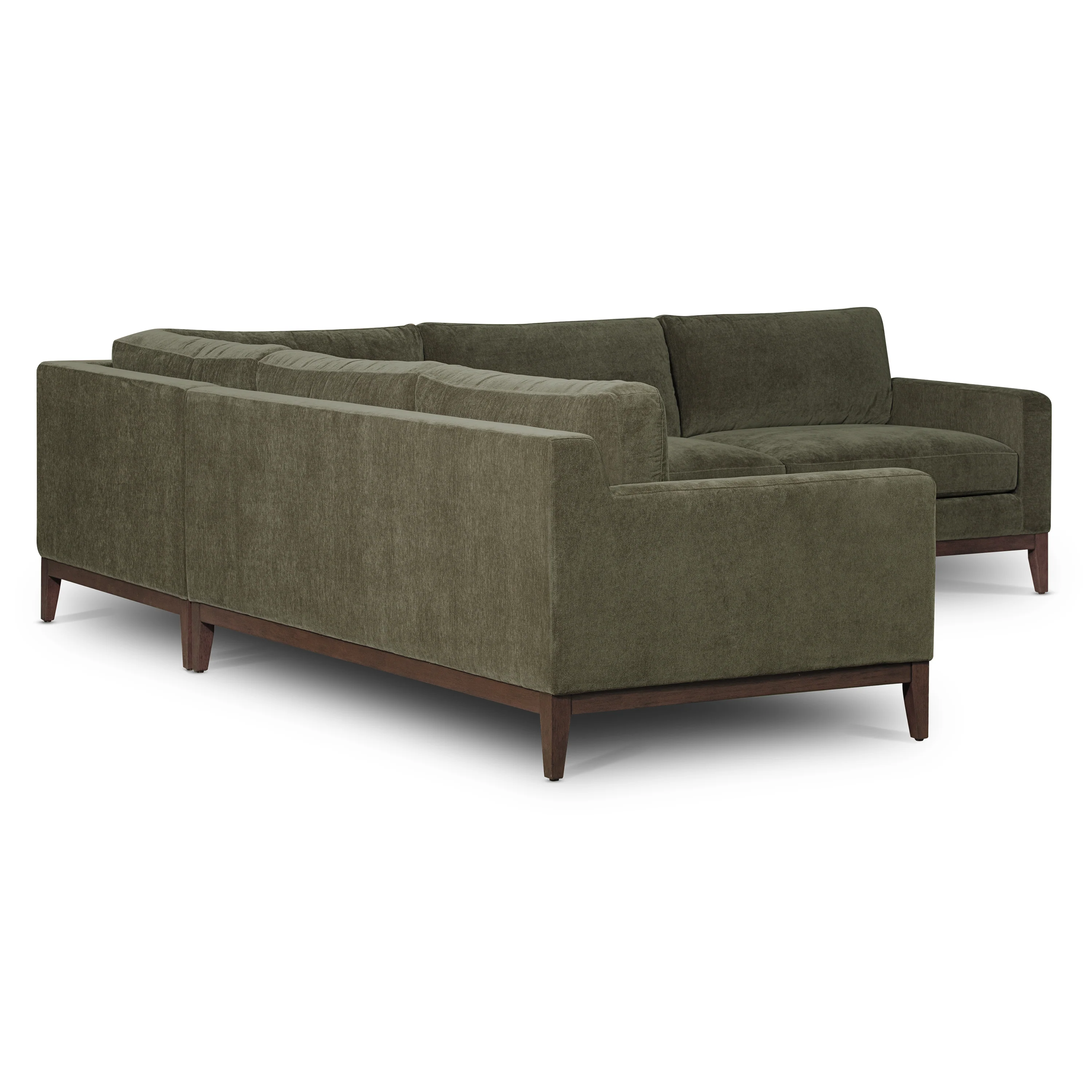 Zyon 116" Corner Sectional | Lume Green - Image 6