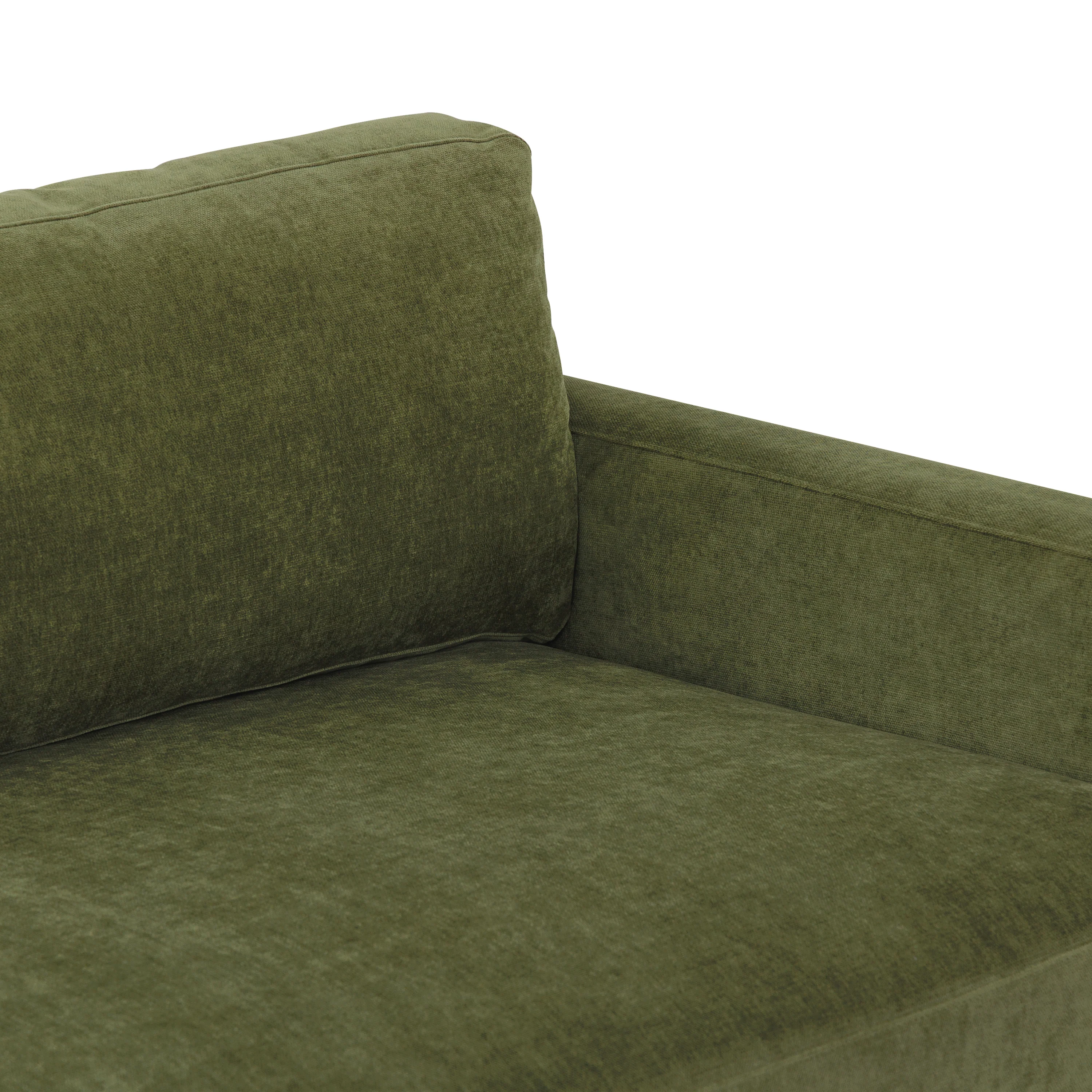 Zyon 75" Apartment Sofa | Distressed Green Velvet - Image 13