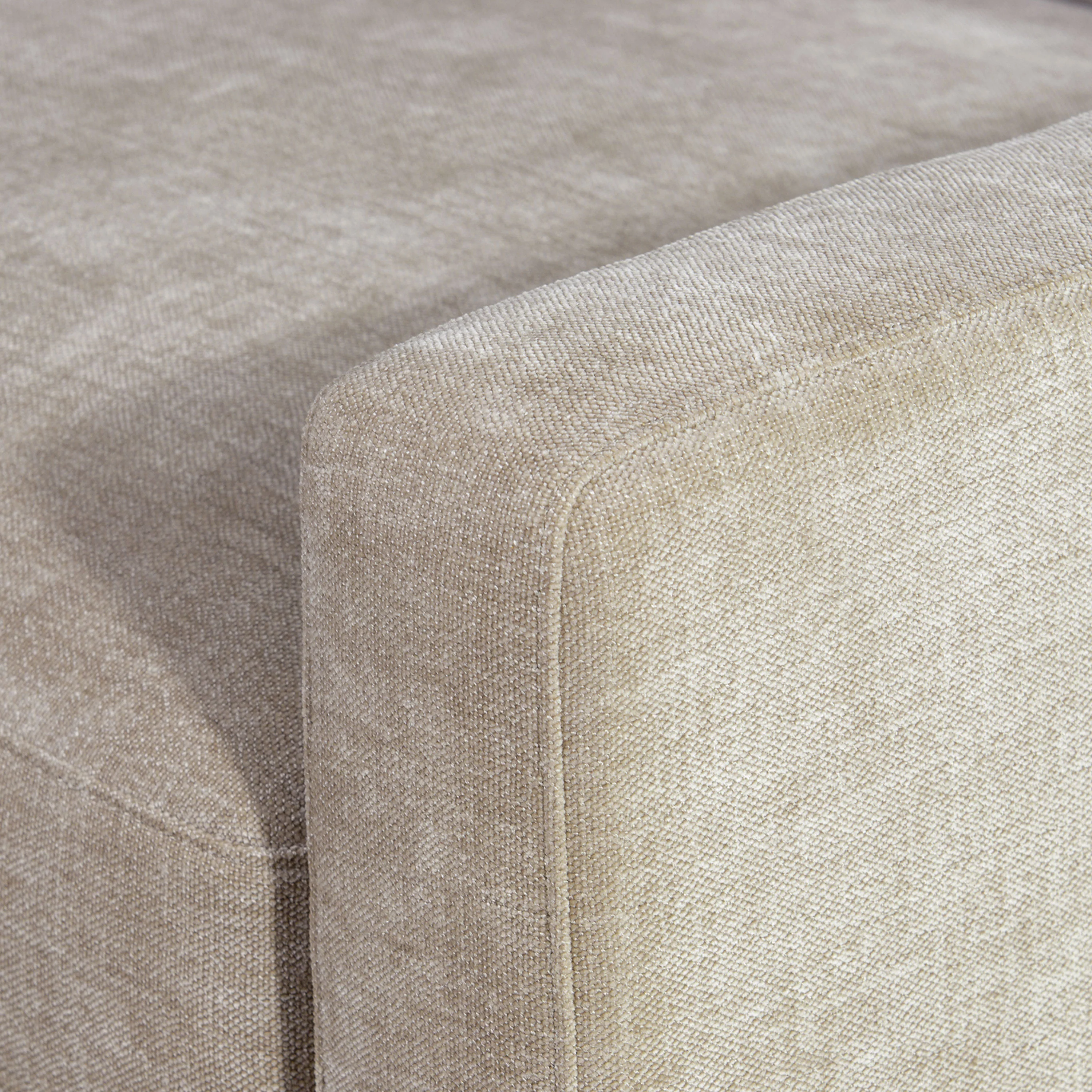 Zyon 90" Fabric Sofa | Canvas Brown - Image 11