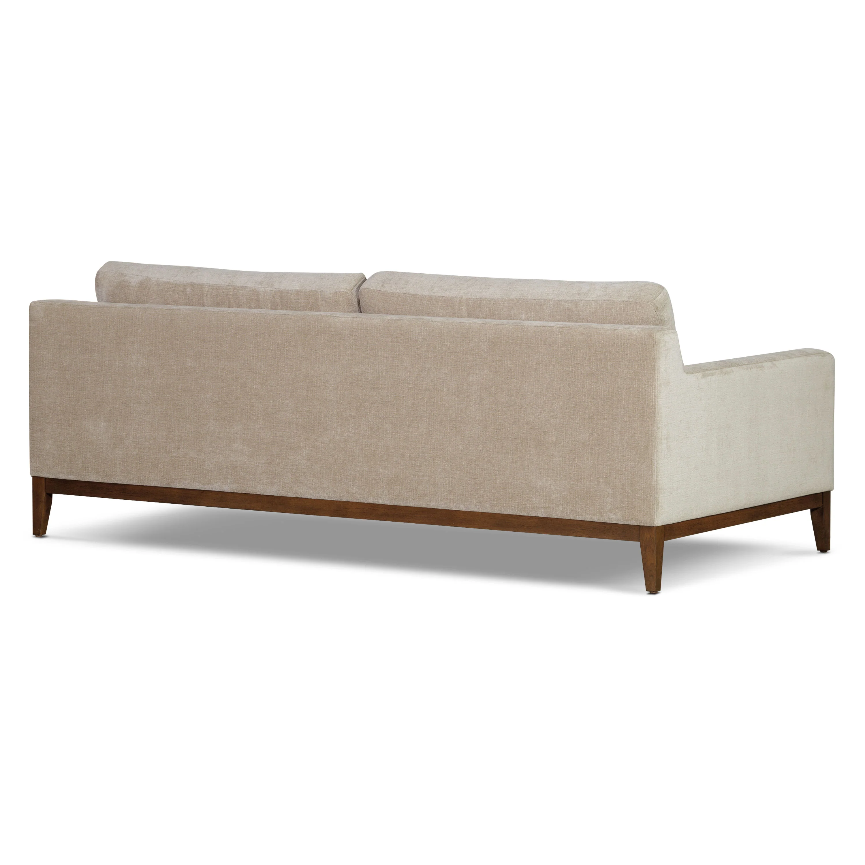 Zyon 90" Fabric Sofa | Canvas Brown - Image 5