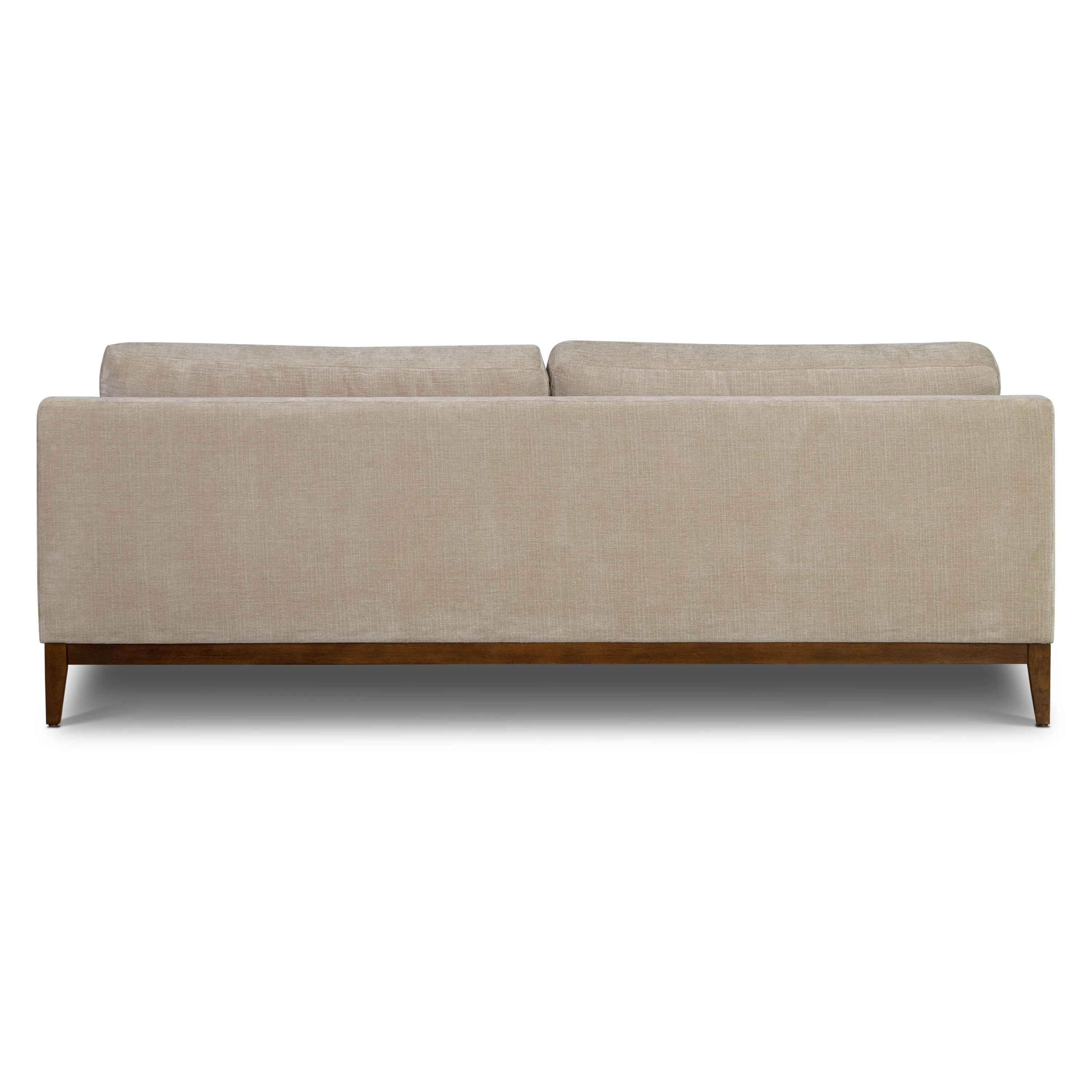 Zyon 90" Fabric Sofa | Canvas Brown - Image 6