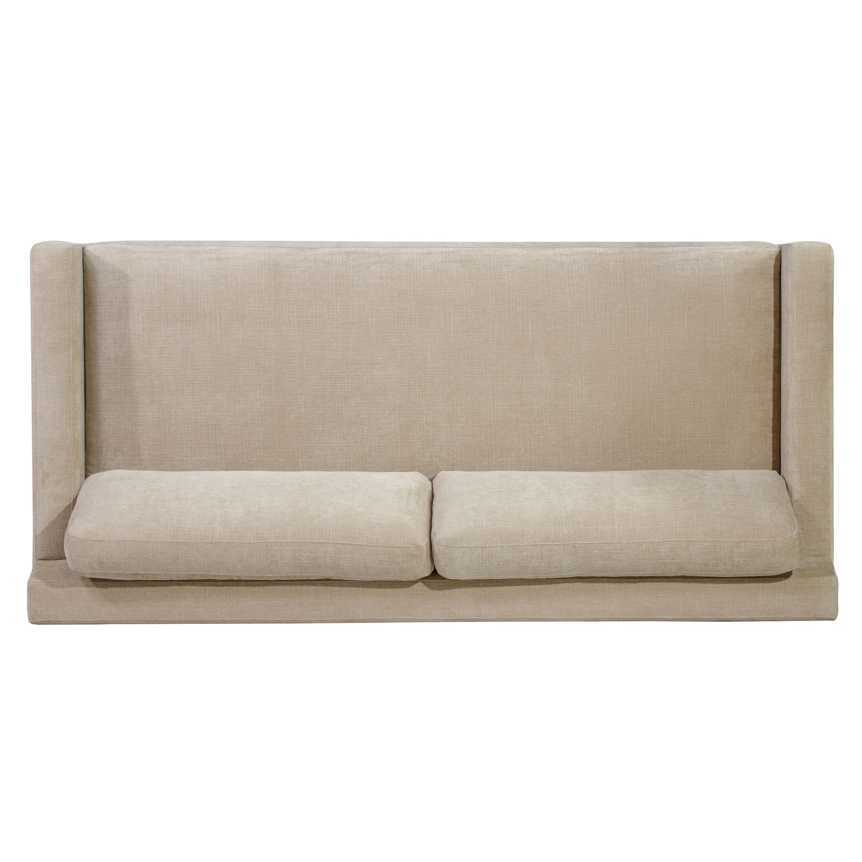 Zyon 90" Fabric Sofa | Canvas Brown - Image 7
