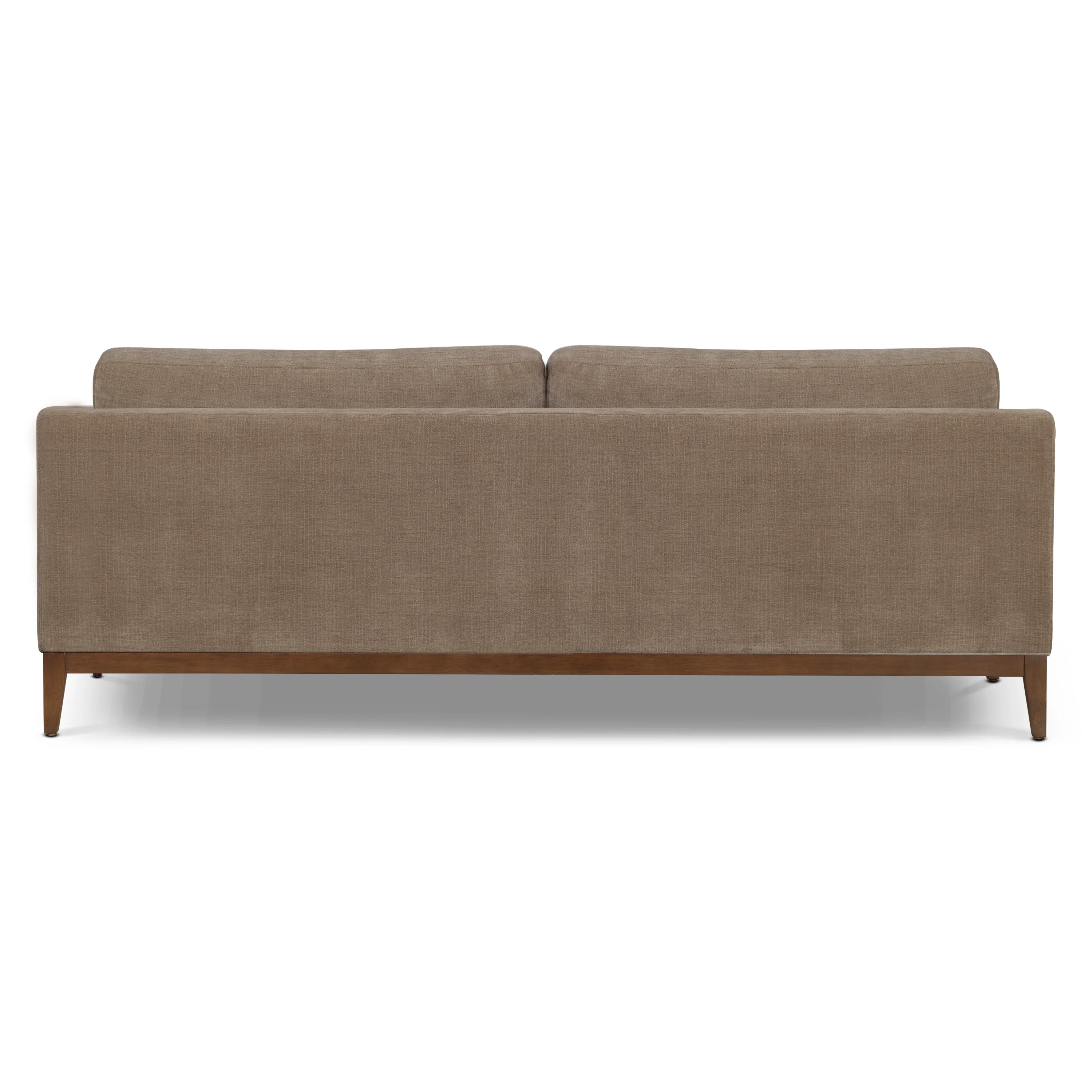 Zyon 90" Fabric Sofa | Clove Brown - Image 7