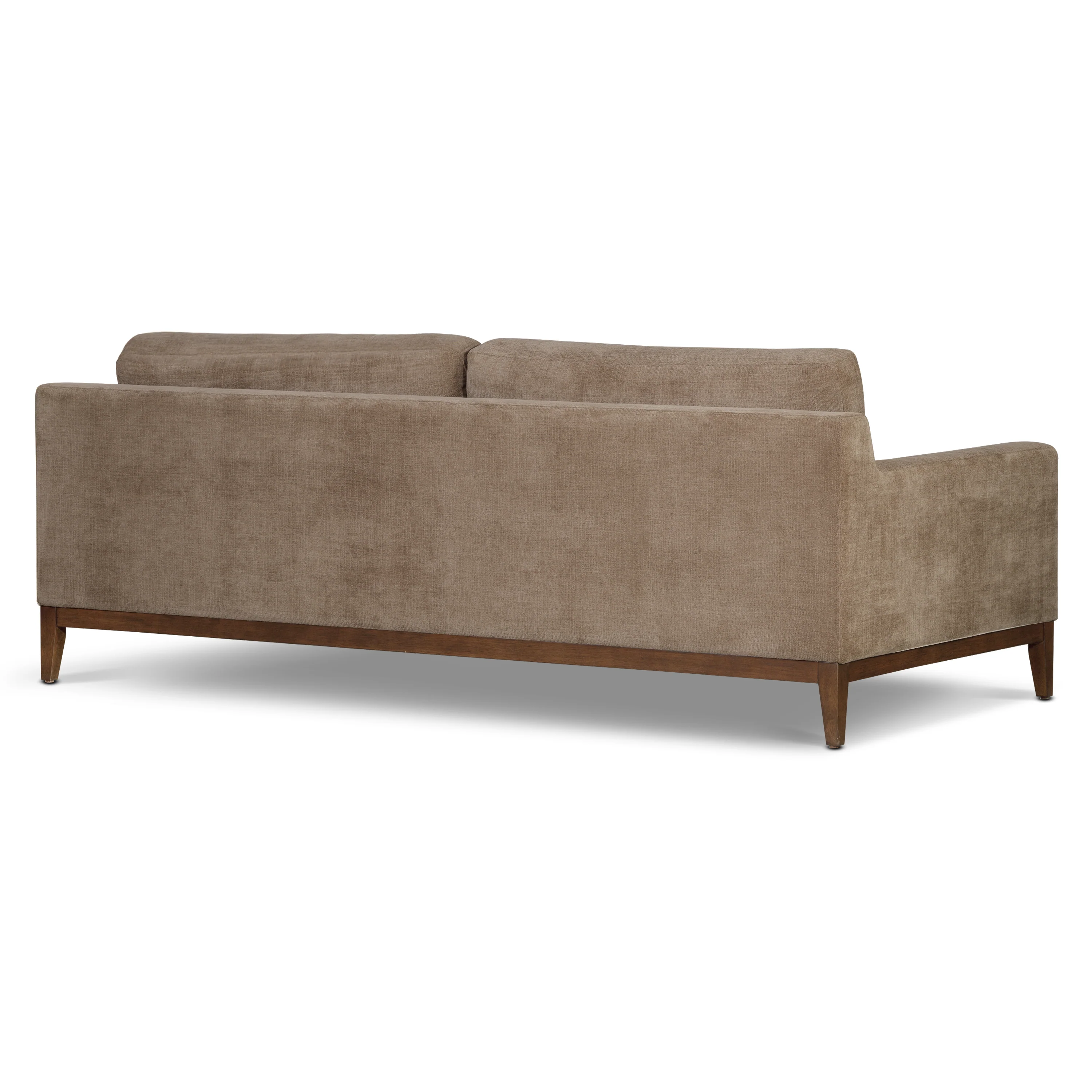 Zyon 90" Fabric Sofa | Clove Brown - Image 8
