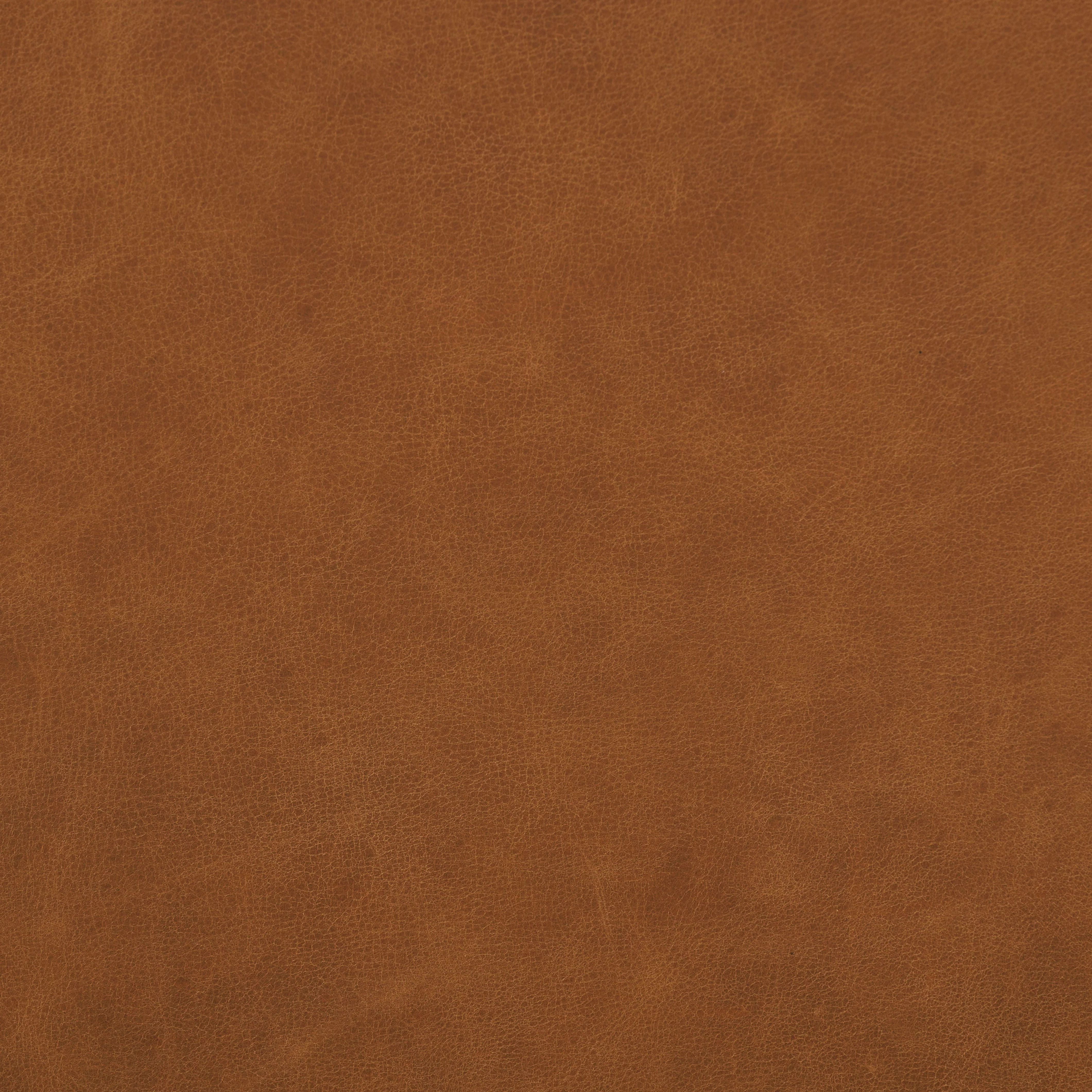 Zyon Leather Storage Ottoman (35") | Saddle Tan - Image 13
