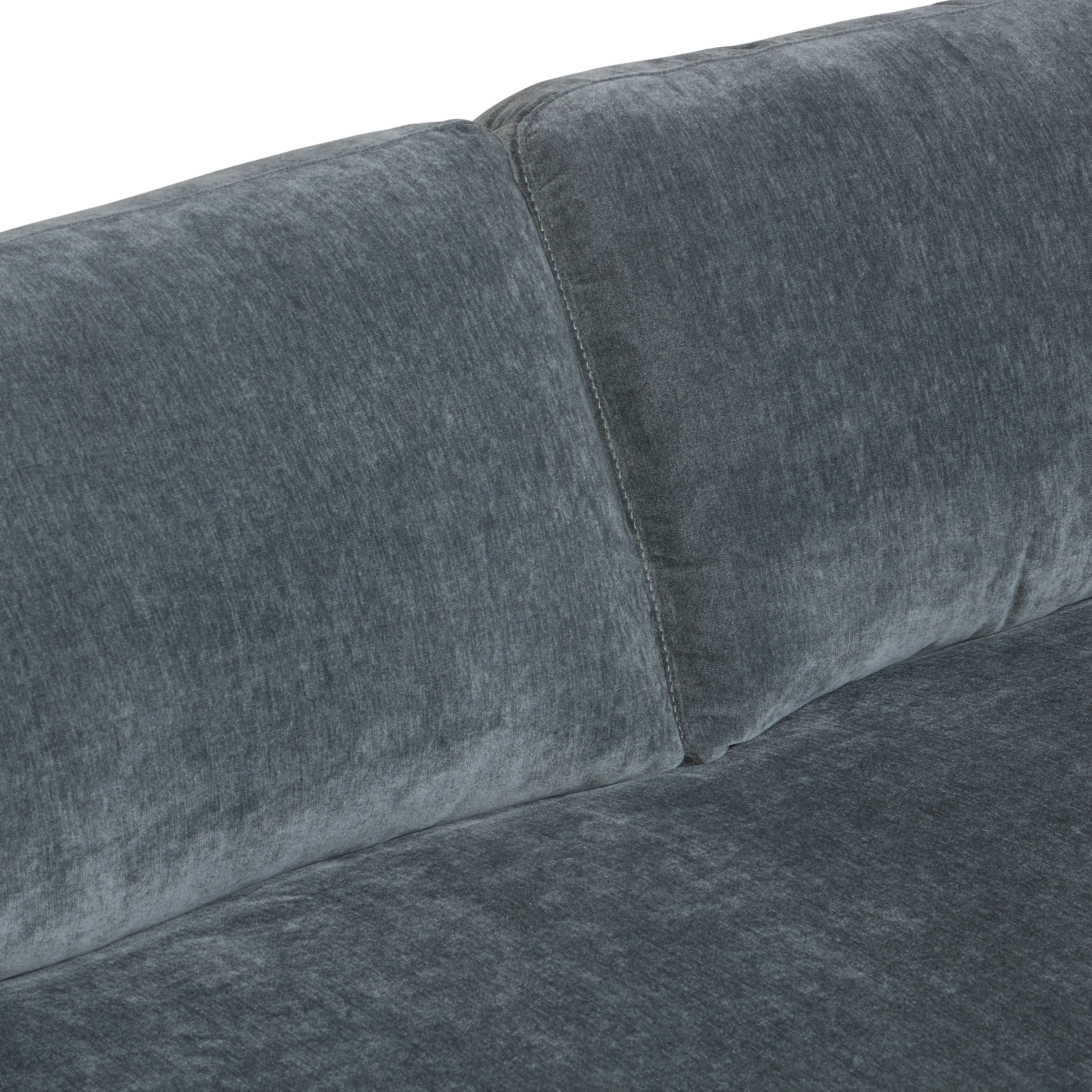 Zyon Velvet Sofa | Boreal Blue - Image 11