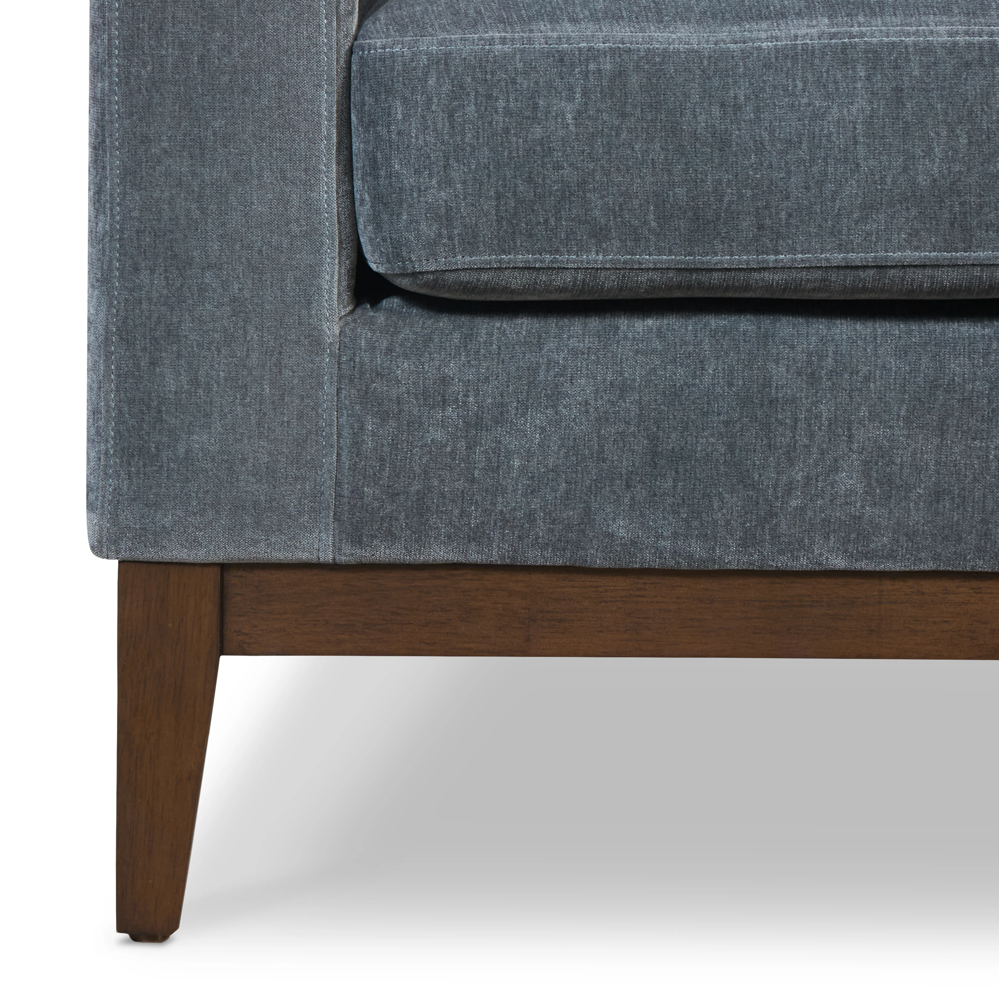 Zyon Velvet Sofa | Boreal Blue - Image 14