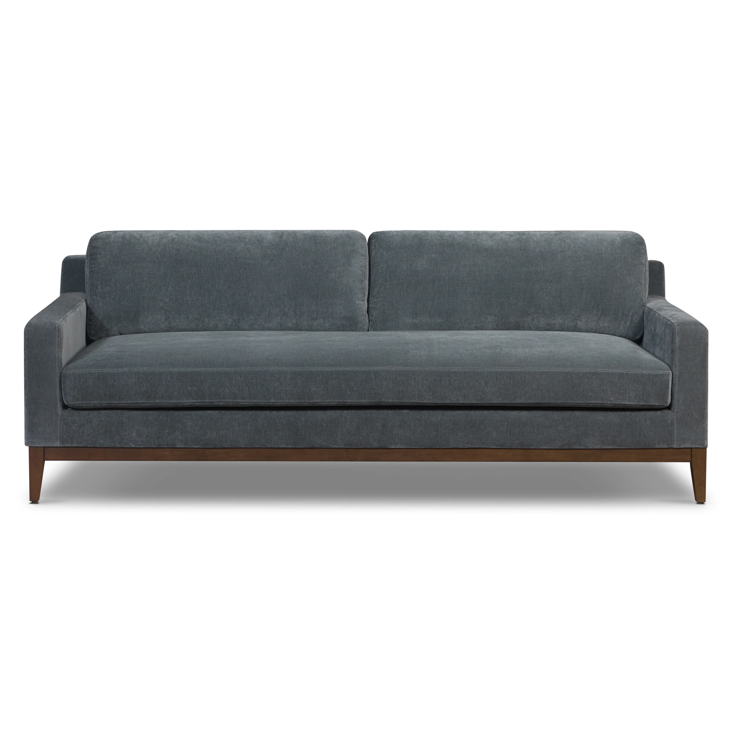 Zyon Velvet Sofa | Boreal Blue - Image 3