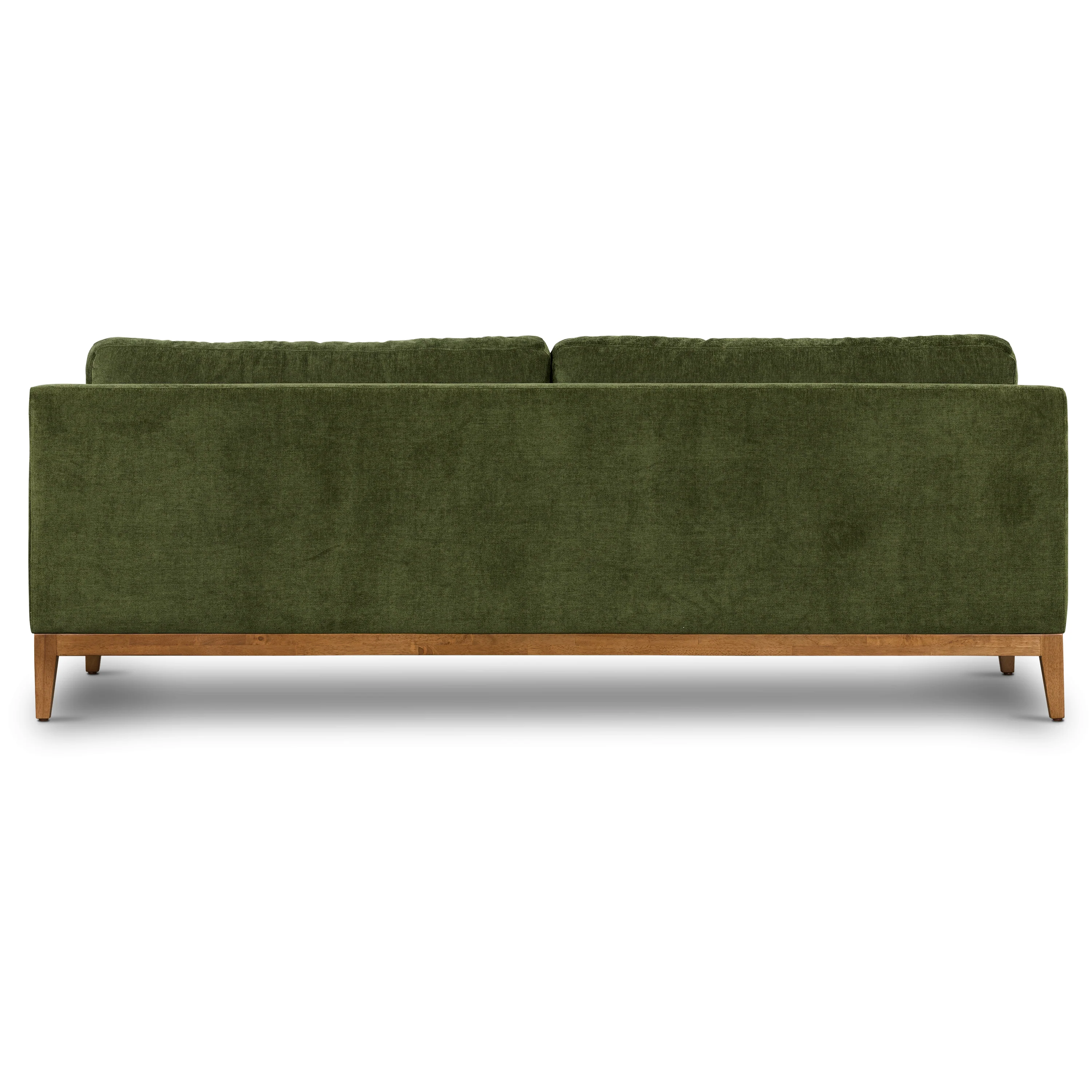 Zyon Velvet Sofa | Distressed Green Velvet - Image 7